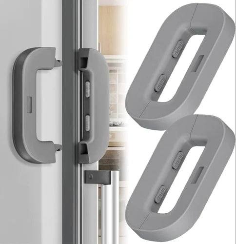 Child Safety Fridge Lock – Self Adhesive Baby Proof Lock for Refrigerator, Cabinets & Drawers | Strong, Easy Installation