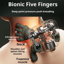 Smart Finger Pressure Neck Massager – Electric Deep Kneading Heated Back & Shoulder Massager | Pain Relief Relaxation Device for Home, Office & Car