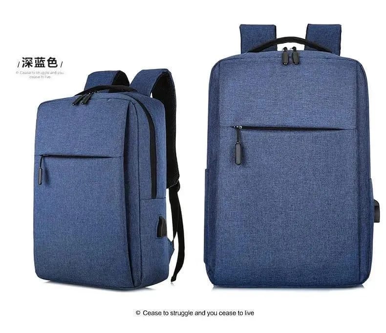 New Stylish Best Quality Laptop Bag With USB Charging | Black