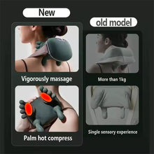 Smart Finger Pressure Neck Massager – Electric Deep Kneading Heated Back & Shoulder Massager | Pain Relief Relaxation Device for Home, Office & Car