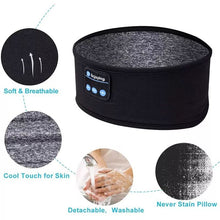 Wireless Bluetooth Music Headband With Built-In Headphones For Sports, Running, Gym, And Sleep – Comfortable Fabric Design With Hands-Free Calling