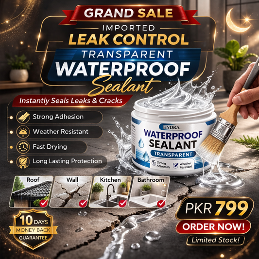 Grand Sale - Imported Leak Control Transparent Waterproof Sealant for Leaks and Cracks