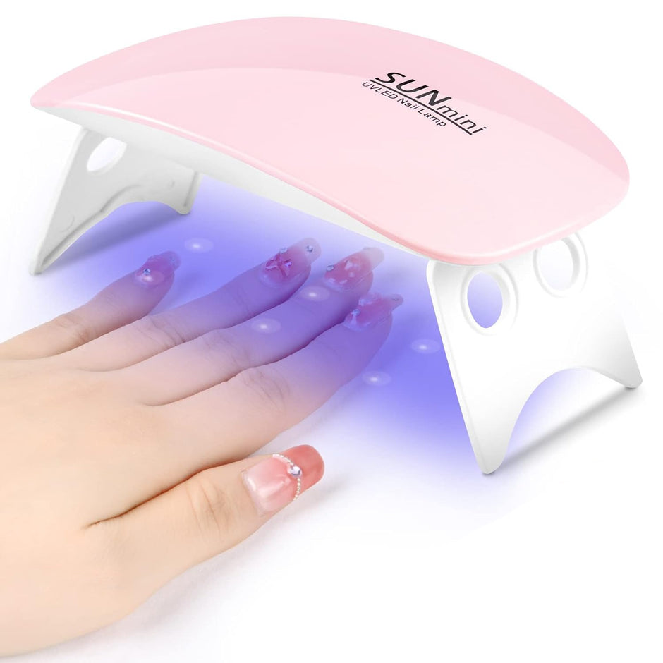 UV Led Lamp For Nails 6W Nail Lamp Light With Timer Mini Premium Quality Smooth Finish Durable Stylish And Compact Design